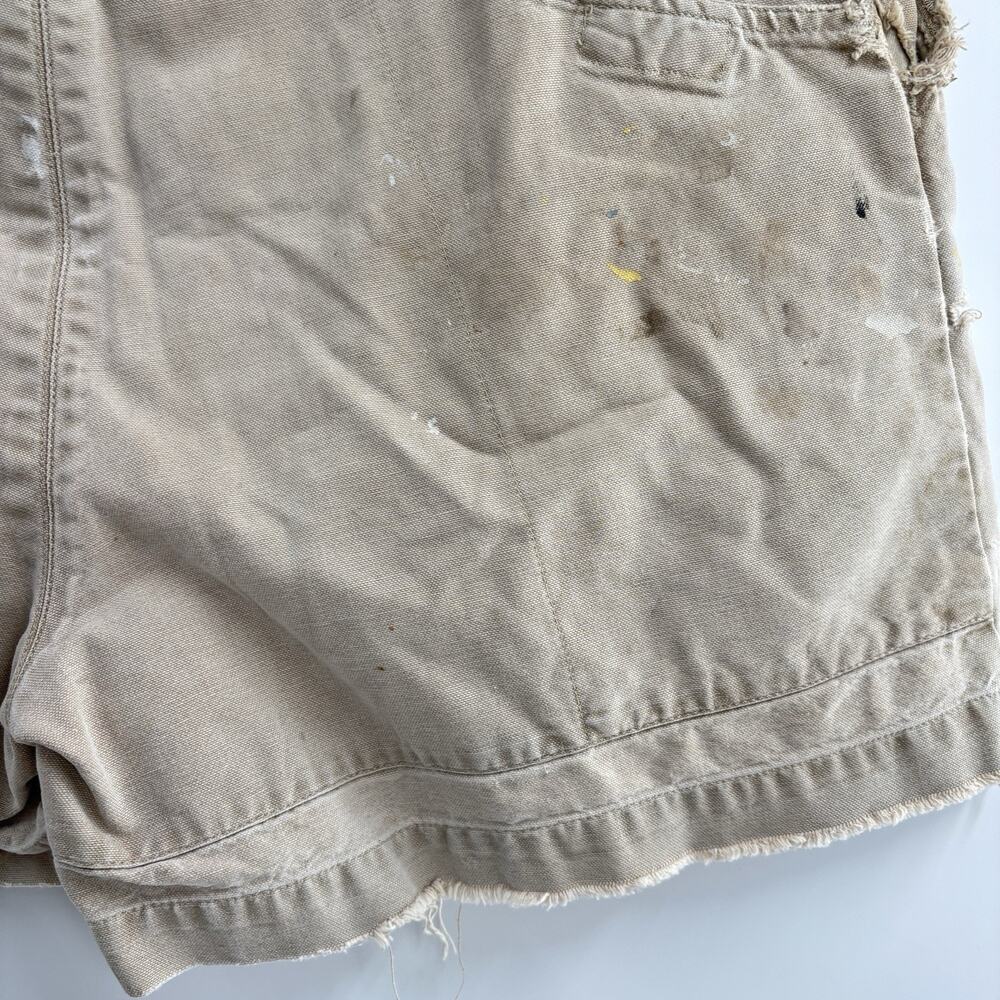 Vtg Patagonia Shorts Mens 36 Thrashed Stand Up Patched Holes Distressed - Picture 11 of 13